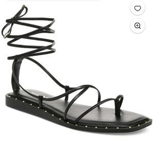 Black Strappy Sandals